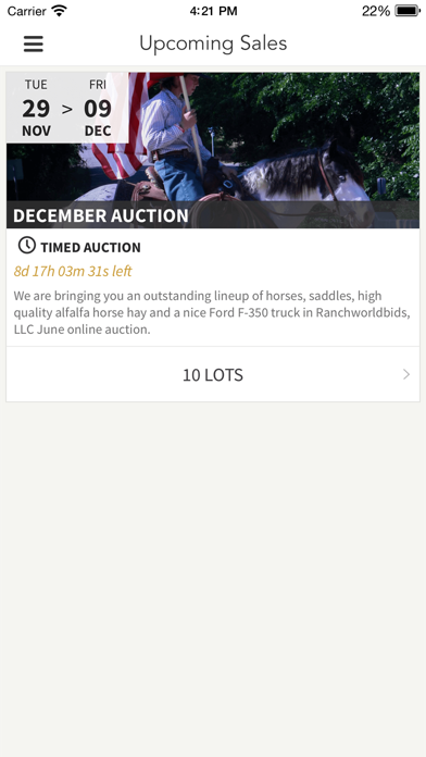 WesternWorldAuctions Screenshot