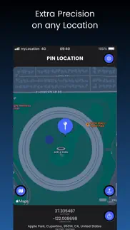 mylocation - gps coordinates iphone screenshot 2