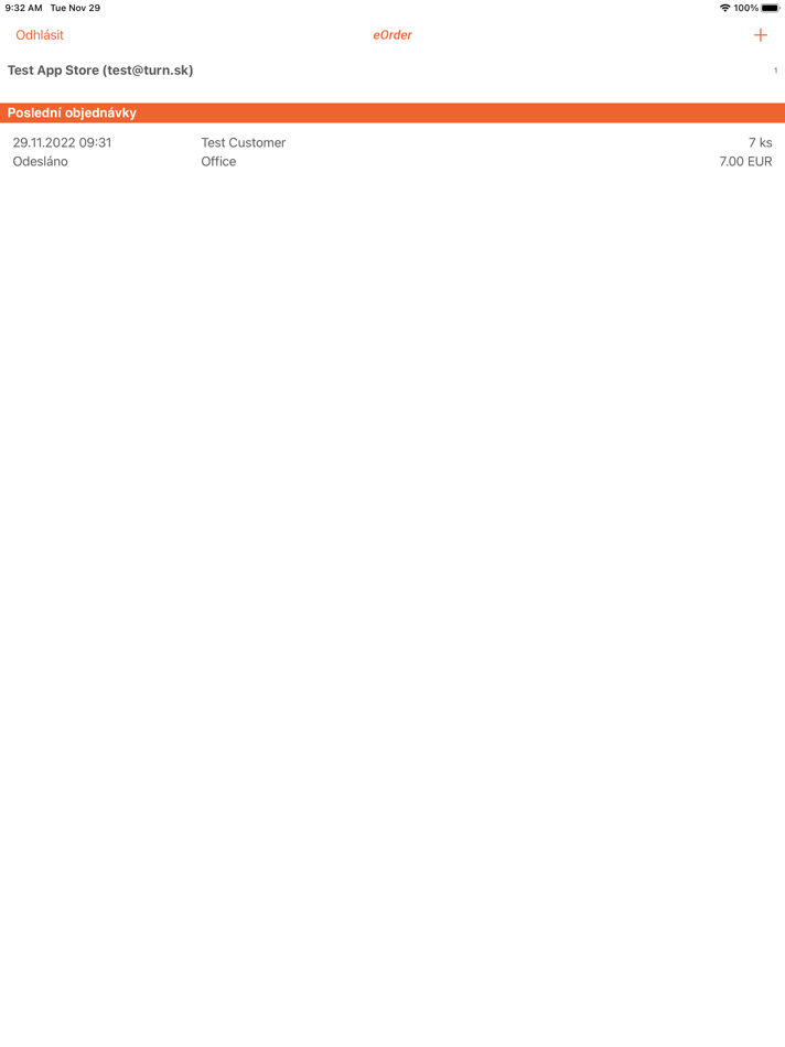 #3. eOrder (iOS) 由: Turn s.r.o.