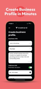 VebKard - Website Builder screenshot #1 for iPhone