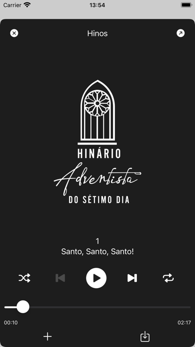 Novo Hinário Adventista Screenshot