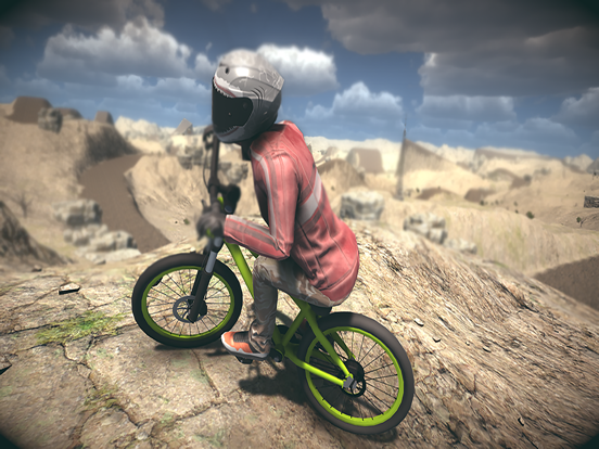 Offroad BMX Cycle Bike Stunts iPad screenshot 5 - Games app