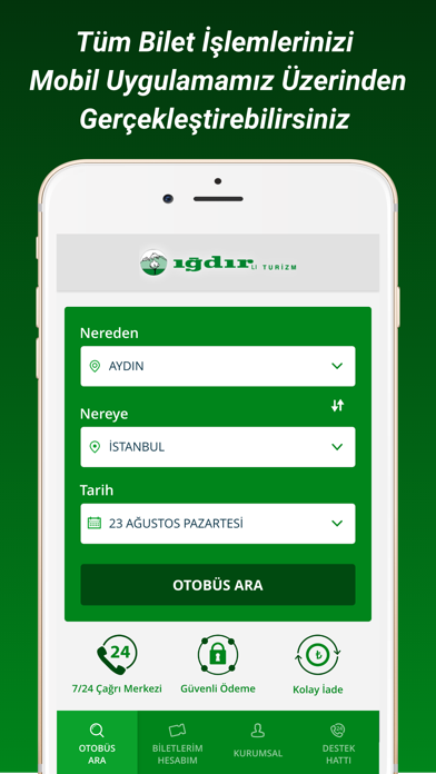 Iğdırlı Turizm Tic. Ltd. Şti Screenshot
