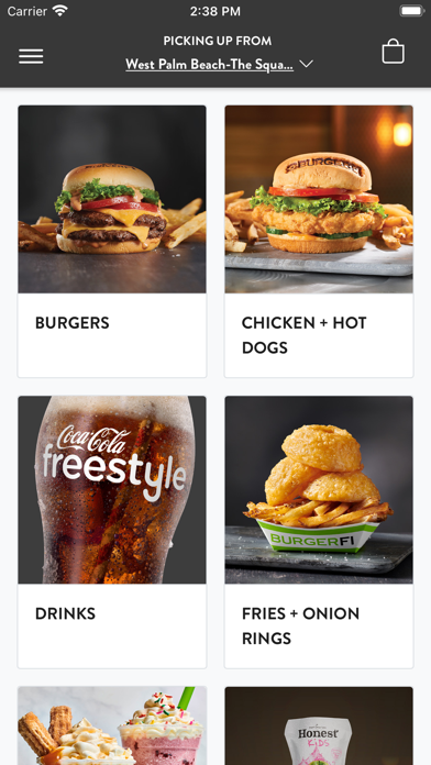 BurgerFi Screenshot