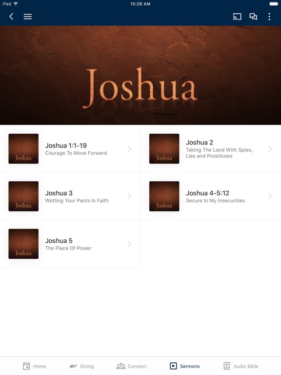 CC Vallejo iPad screenshot 2 - Education app