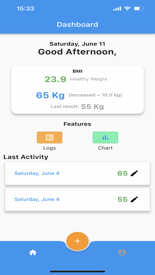 BMI Weight tracker health - 1.3.0 - (iOS)