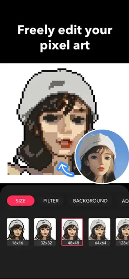 Game screenshot Pixel Art Maker-pixel effect hack