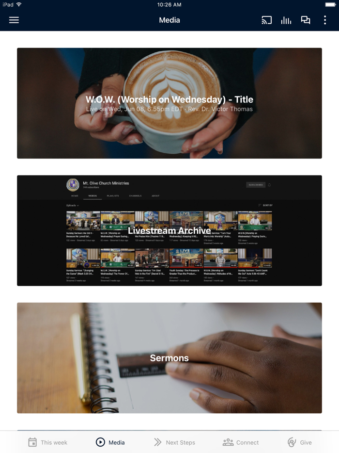 Mount Olive Church Ministries