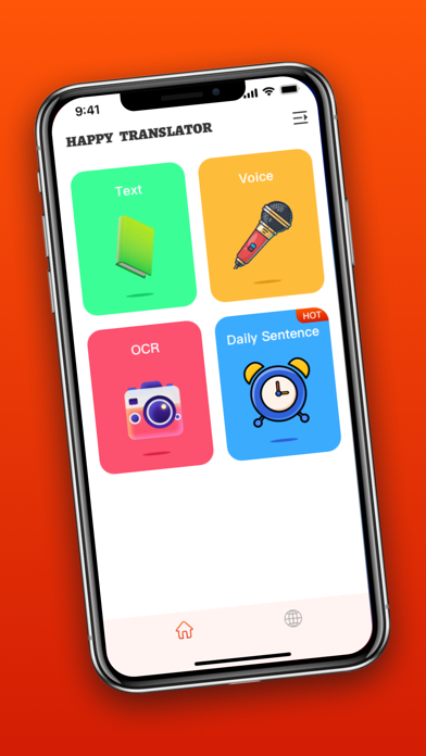 Happy Translator - Voice, Text Screenshot