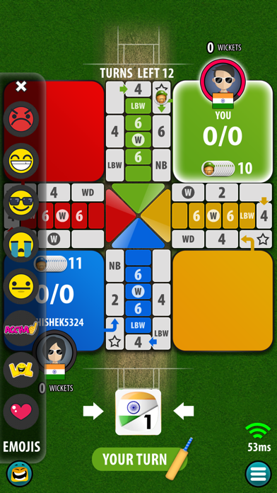 Ludo Cricket Clash Screenshot