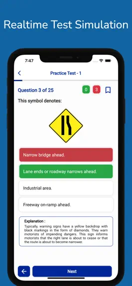 Game screenshot Colorado DMV Permit Practice mod apk