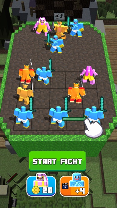 Merge Monster Craft Runner Screenshot