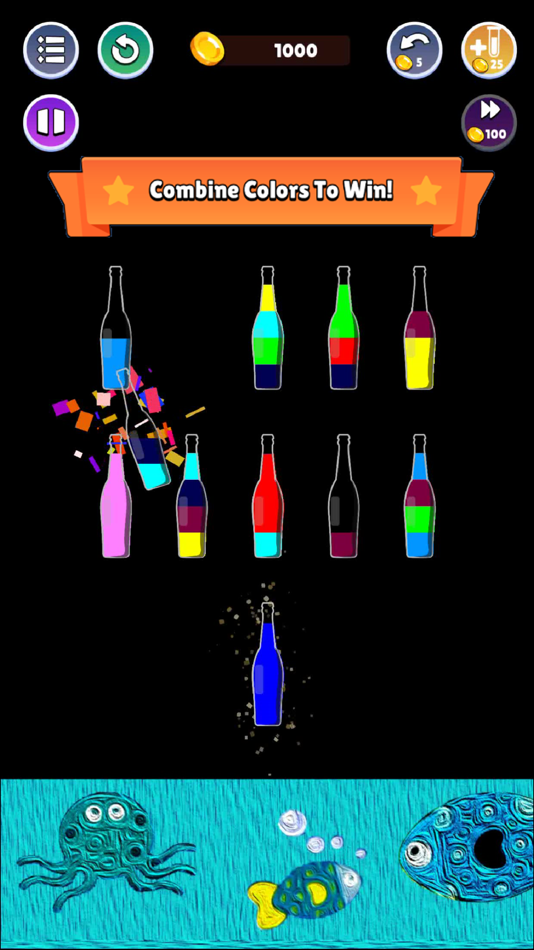 #3. Pour N Sort Water Puzzle (iOS) Podle: Gameward Studio