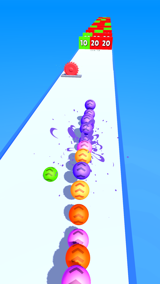 #10. Snake Color Balls (iOS) 由: Aden Games