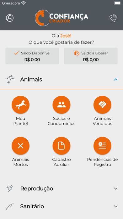 Confiança Criador Screenshot
