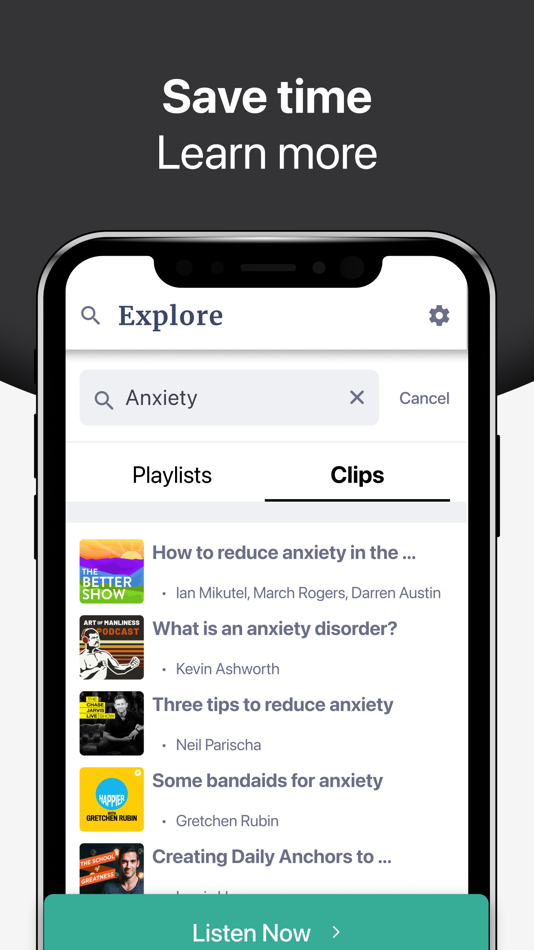 #4. MindBites: Learn from Podcasts (iOS) Von: Podcrunch Inc.