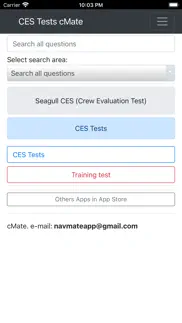 ces tests. cmate iphone screenshot 1