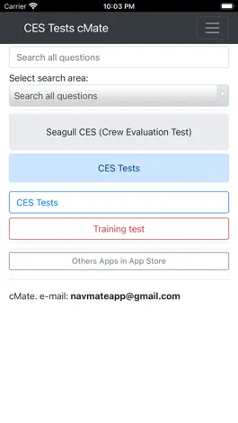 Game screenshot CES Tests. cMate mod apk