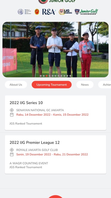 IJG - Indonesian Junior Golf Screenshot