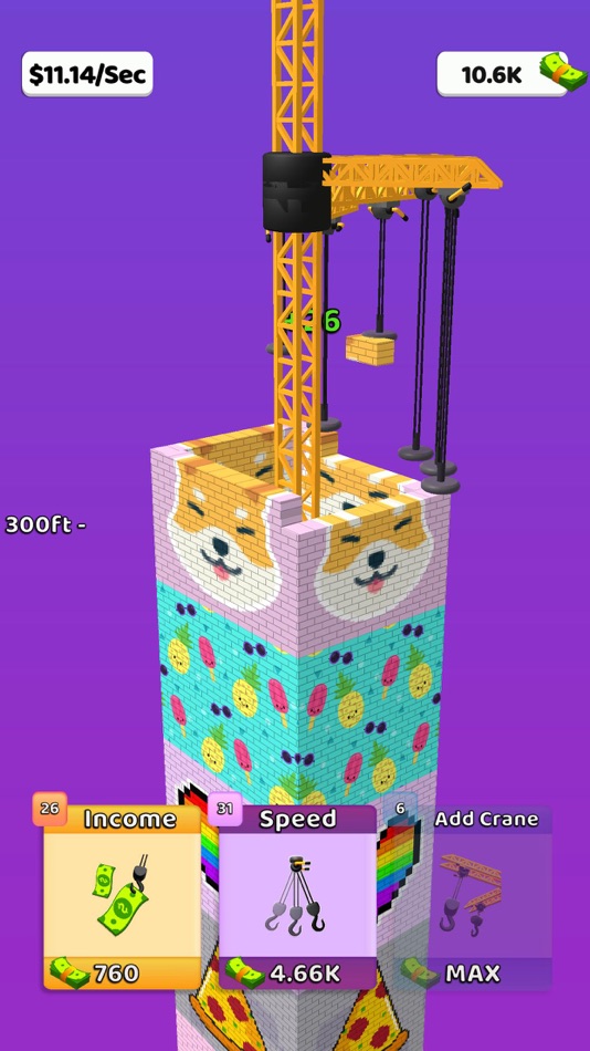 #4. Pixel Tower (iOS) 由: Ege Umur Er