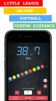 baseball pitch speed radar gun iphone screenshot 4