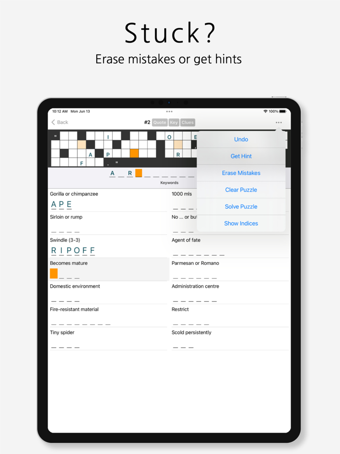 Acrostic Crossword Puzzles