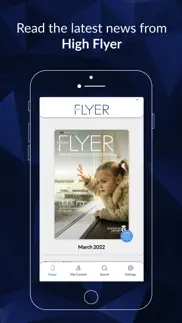 high flyer magazine iphone screenshot 1