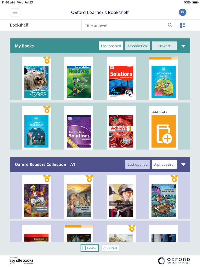 Oxford Learners Bookshelf