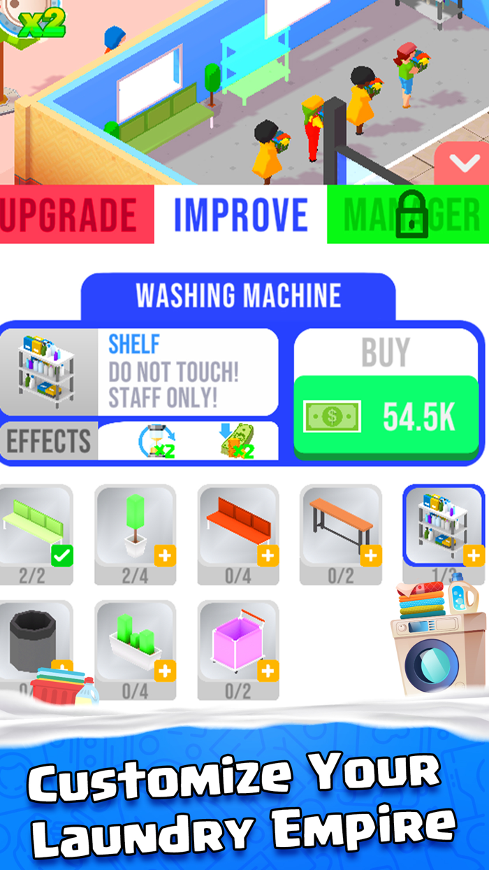 Idle Laundry 3D