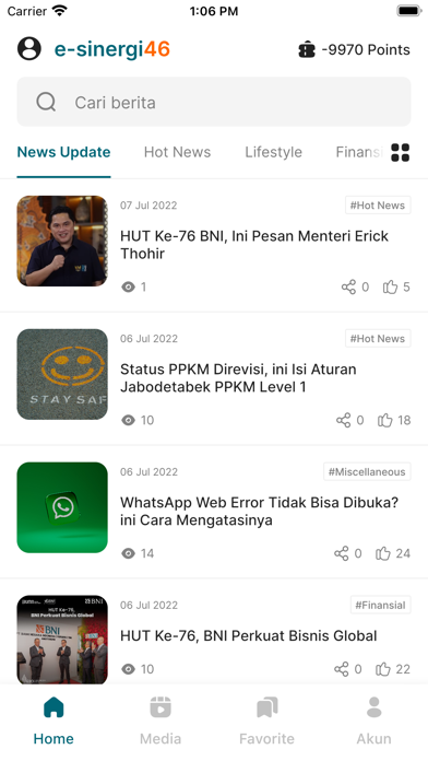 Screenshot #2 pour e-Sinergi46