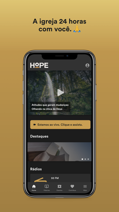Hope Mission Church Screenshot
