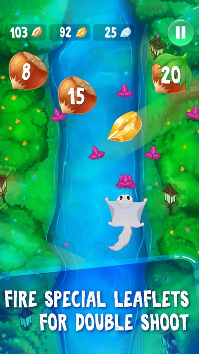 Flying Ninja Squirrel Fire Up! Screenshot