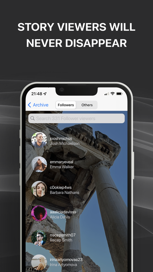 #2. Archive+ Story Viewer Reports (iOS) Podle: Sekizbit