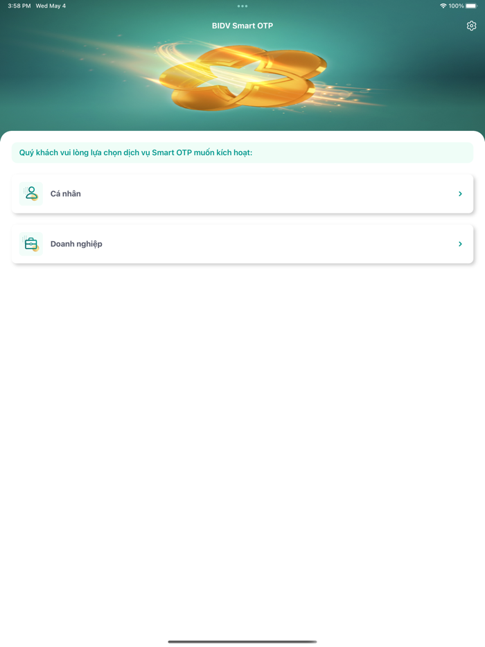 BIDV Smart OTP