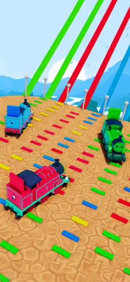 Game screenshot Bridge Race: Train Run 3D Game apk