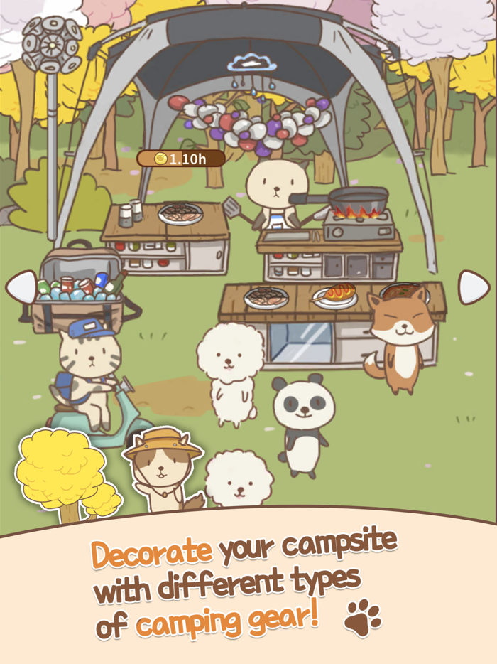 Animal Camping Idle Camp