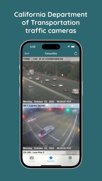 CACams - California traffic Screenshot