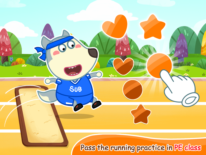 Wolfoo Study School Timetable