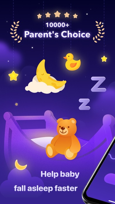 Baby Sleep Tracker & Sounds Screenshot