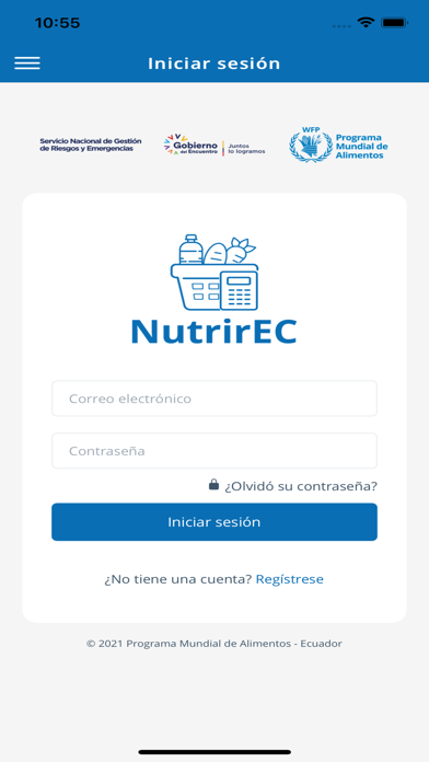 NutrirEC Screenshot