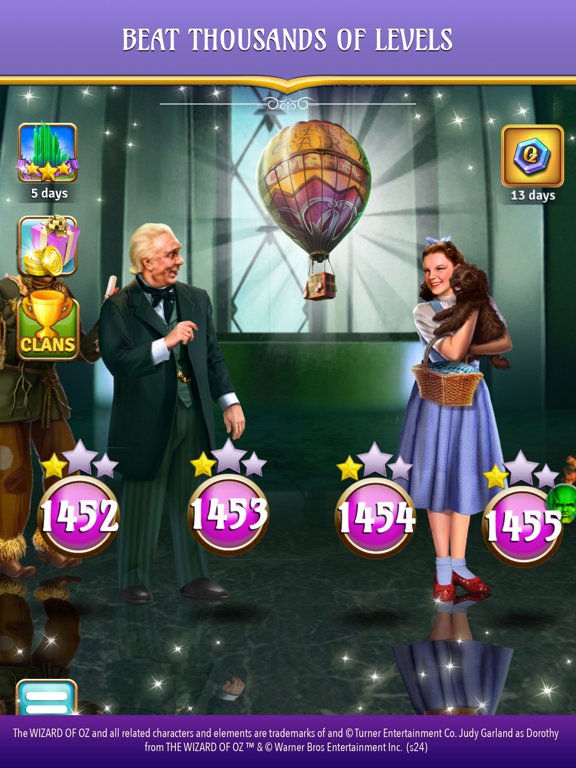 The Wizard of Oz Magic Match 3のおすすめ画像4