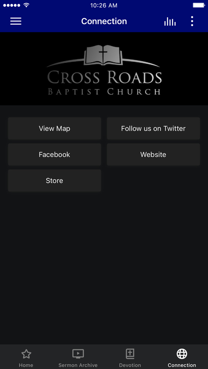 Cross Roads Baptist Church App