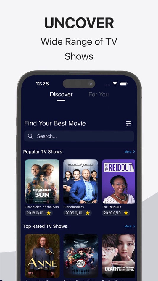 #3. Time movies : Movies & Series (iOS) Podle: MOQEES MEHDI