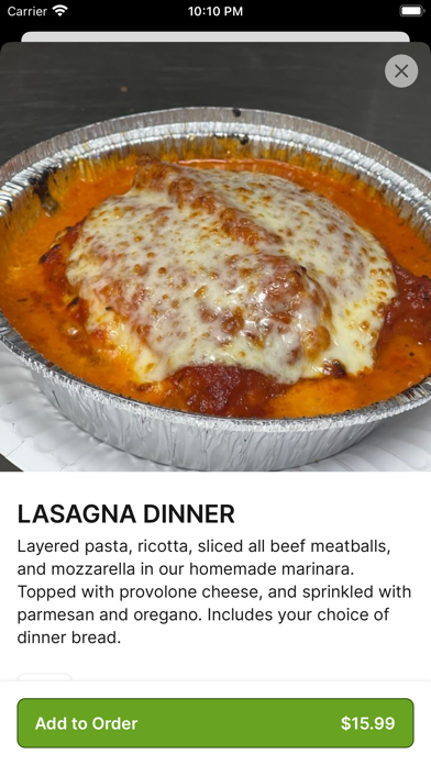 Valentino’s Pizza Lakewood Screenshot