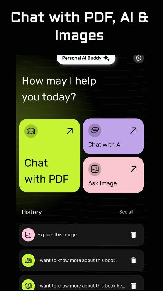 #2. AI Buddy: Ask PDF & Images (iOS) 由: Yatendra Kumar