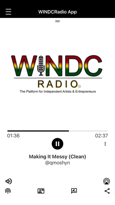 WINDCRadio App Screenshot