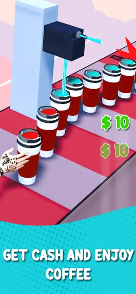 Game screenshot Coffee Cup Stack Rush Games 3D mod apk