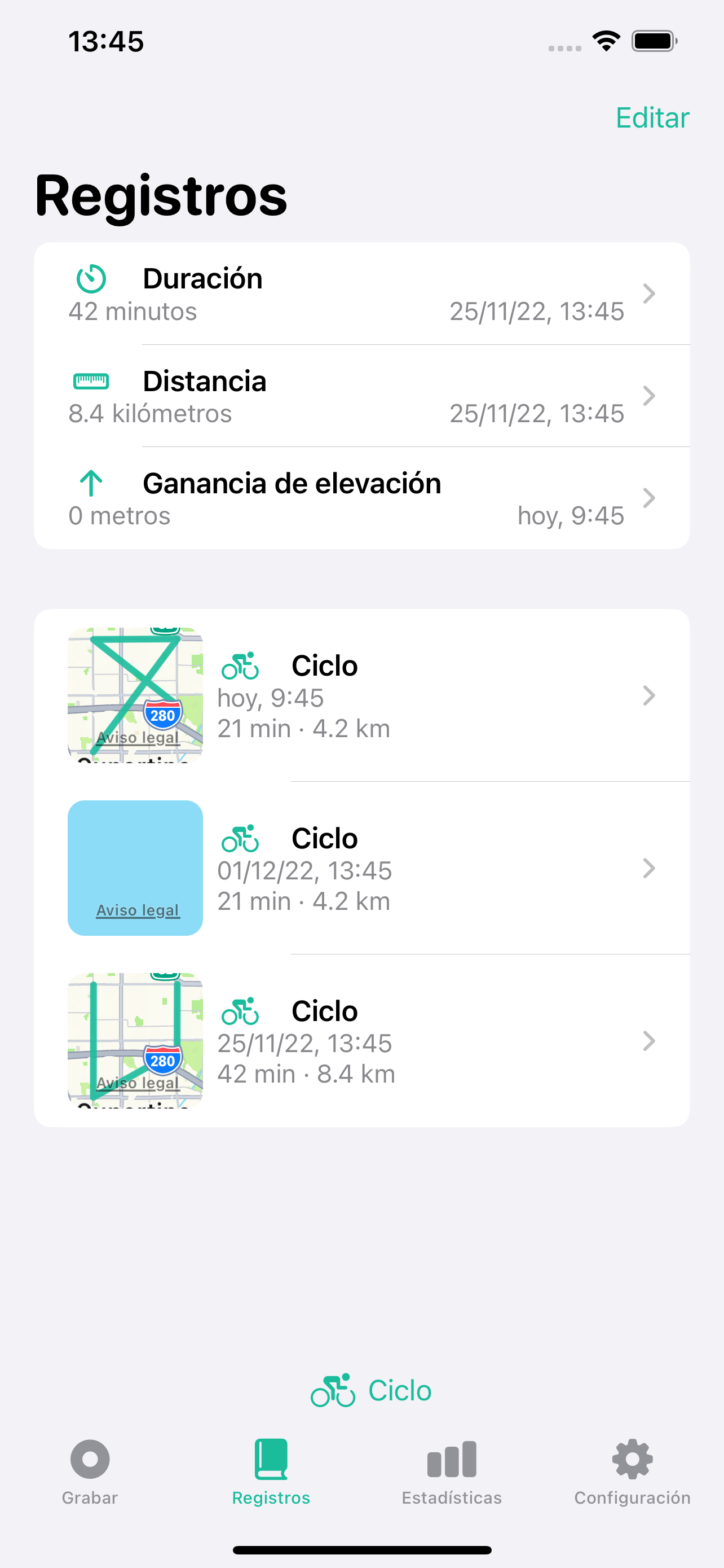 Monitor ejercicio GPS deportes