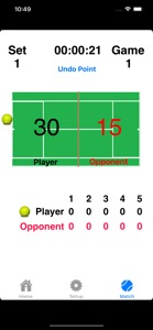 Tennis Score Addict screenshot #2 for iPhone