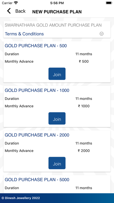 Dinesh Jewellery Screenshot
